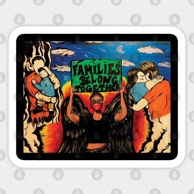 Families Belong Together Sticker by OCJF